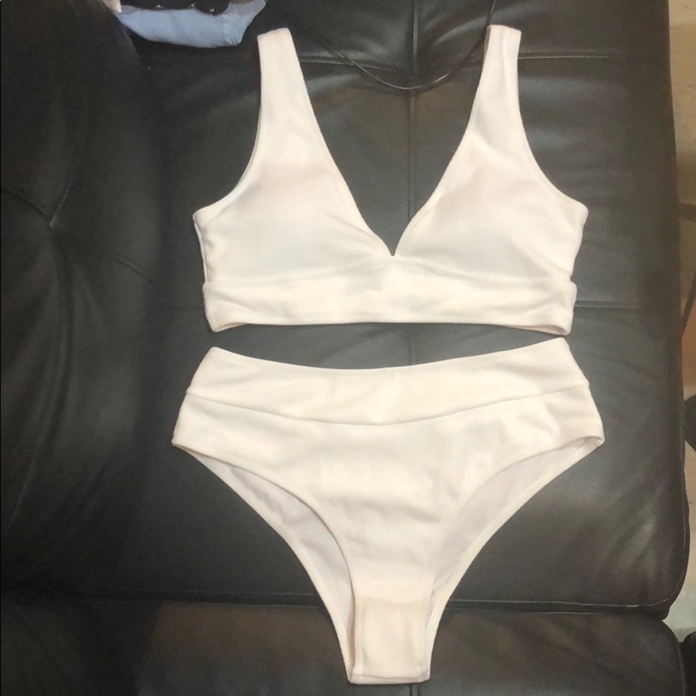 White Two piece